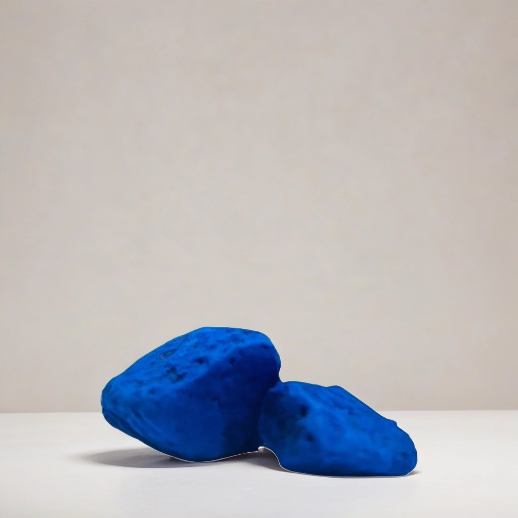 Moroccan blue