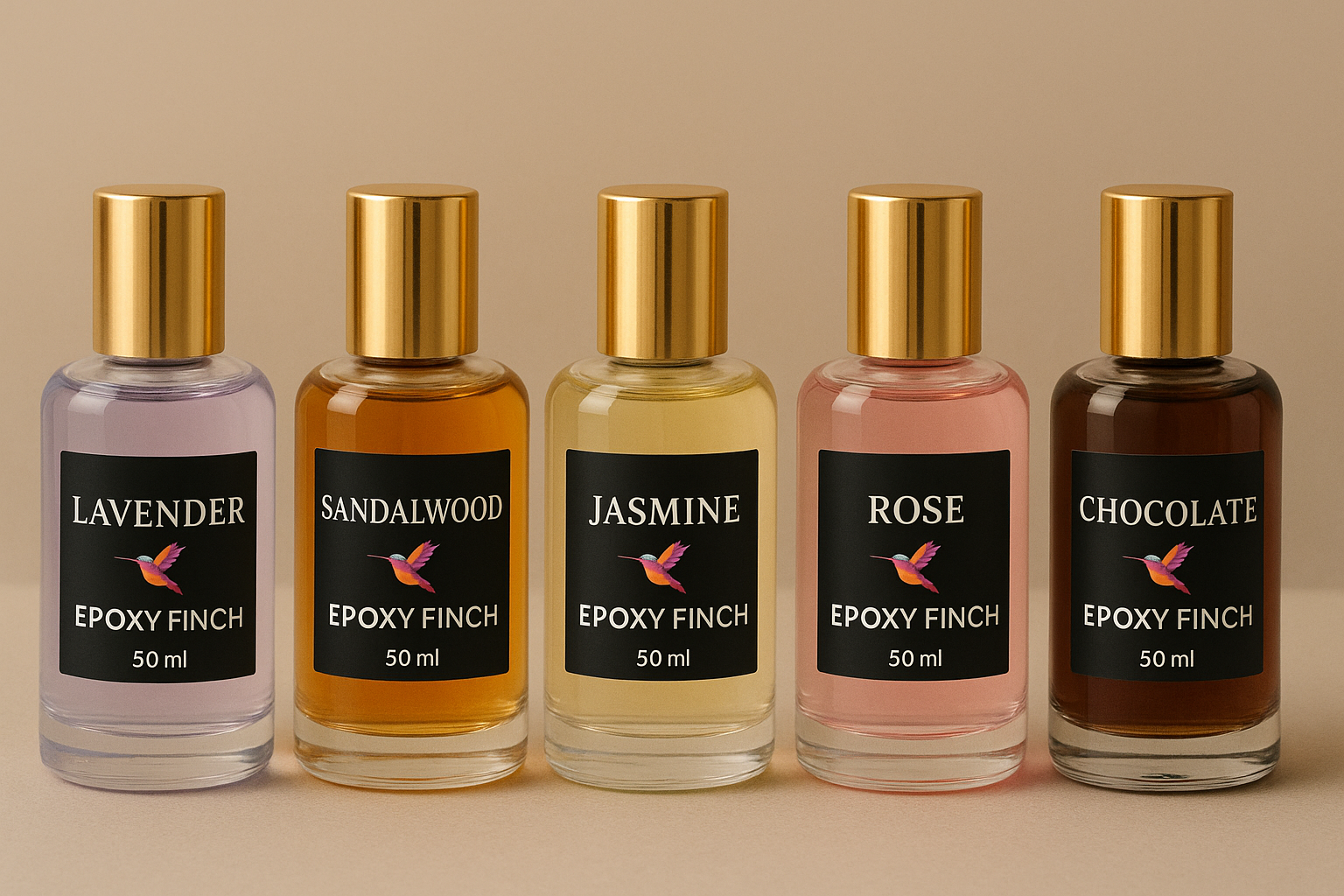 Epoxy Finch Fragrance Collection