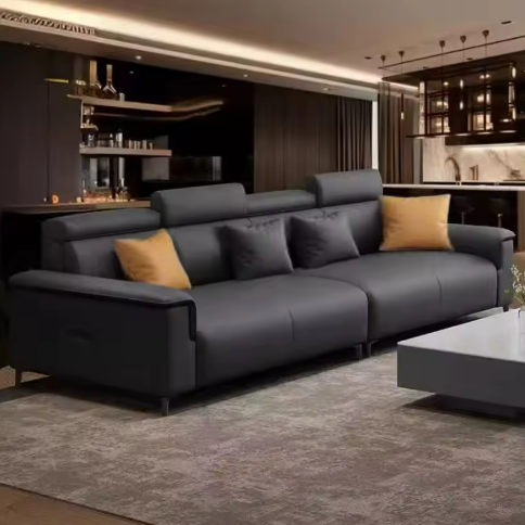 Modern Black Sofa