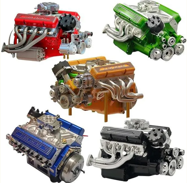 🔥Last 4 hours Sale: Save 89%-Gasoline OHV V8 Small-block Engine Model Kits