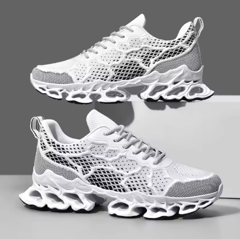 White Athletic Running Shoes