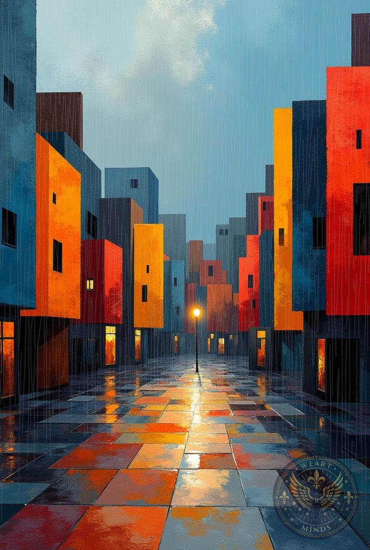 El Eco Cromático de la Calle Mojada