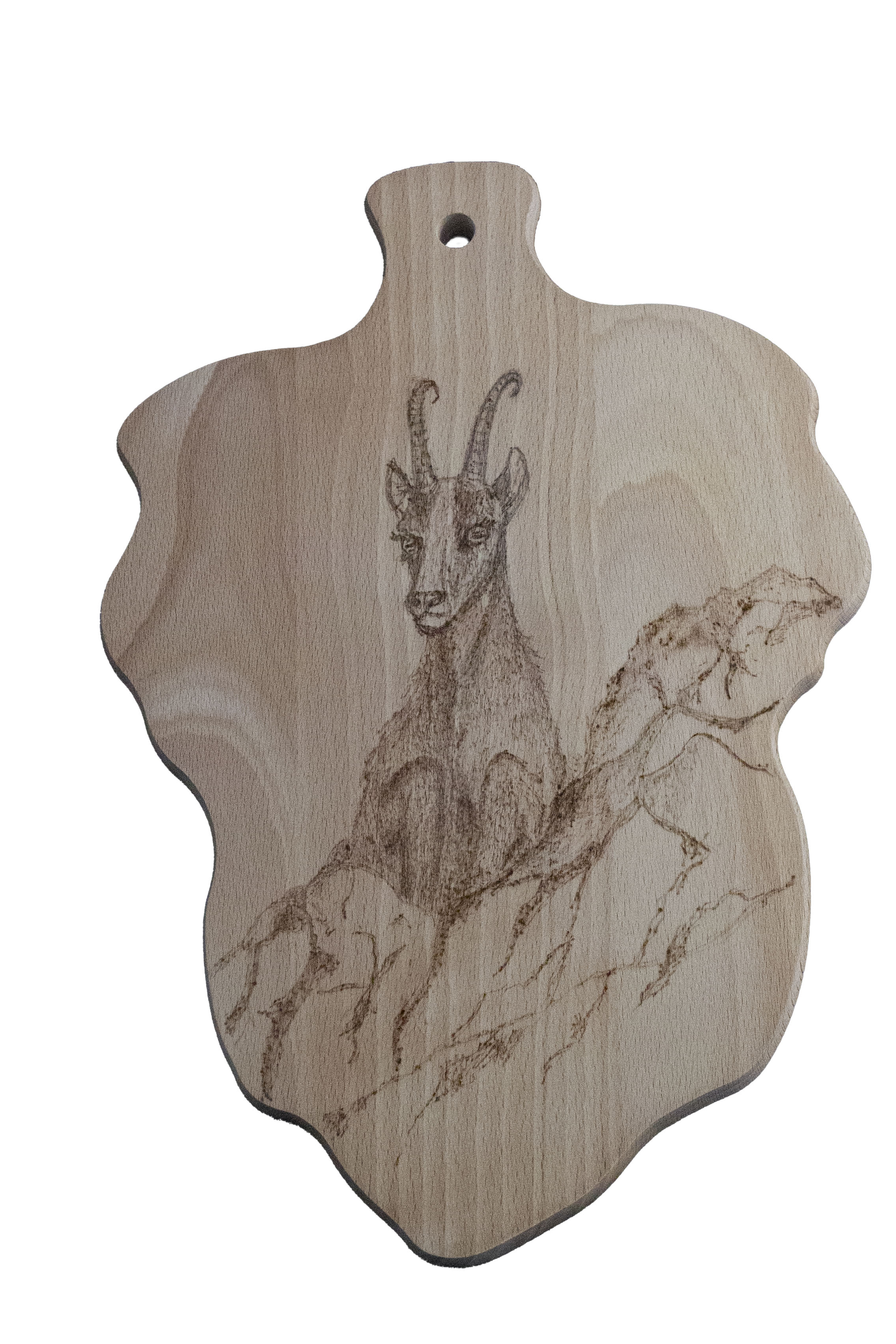 Schneidebrett Bergziege Ideal