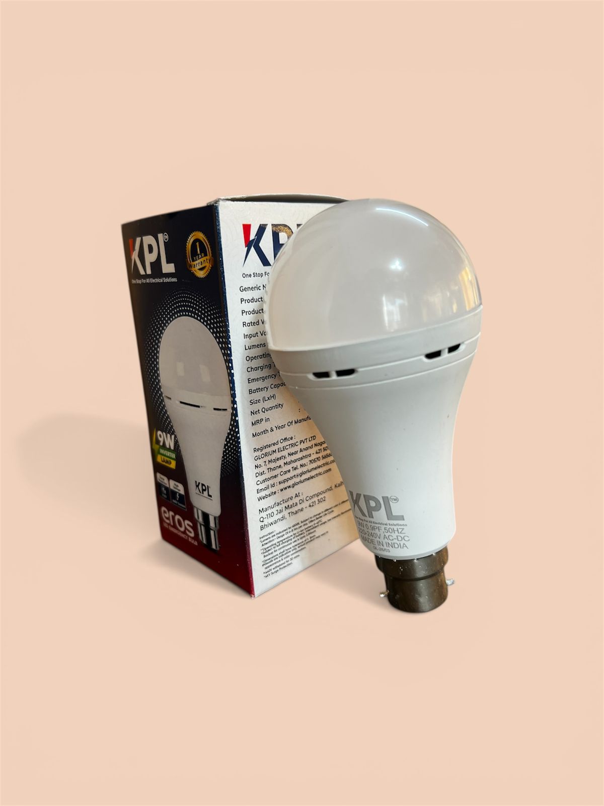KPL LED Emergency Bulb