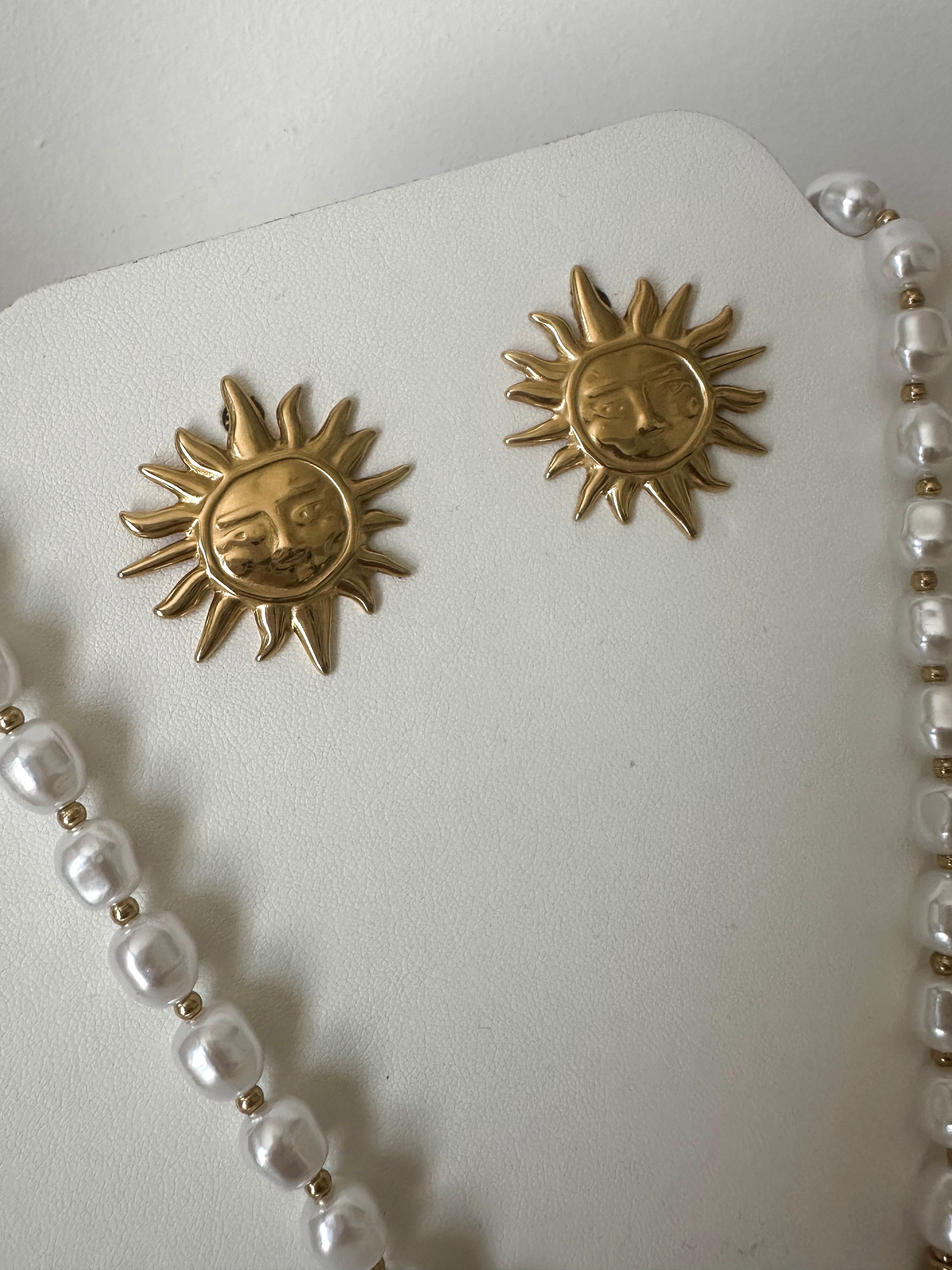 BOUCLES D'OREILLES SOLEIL
