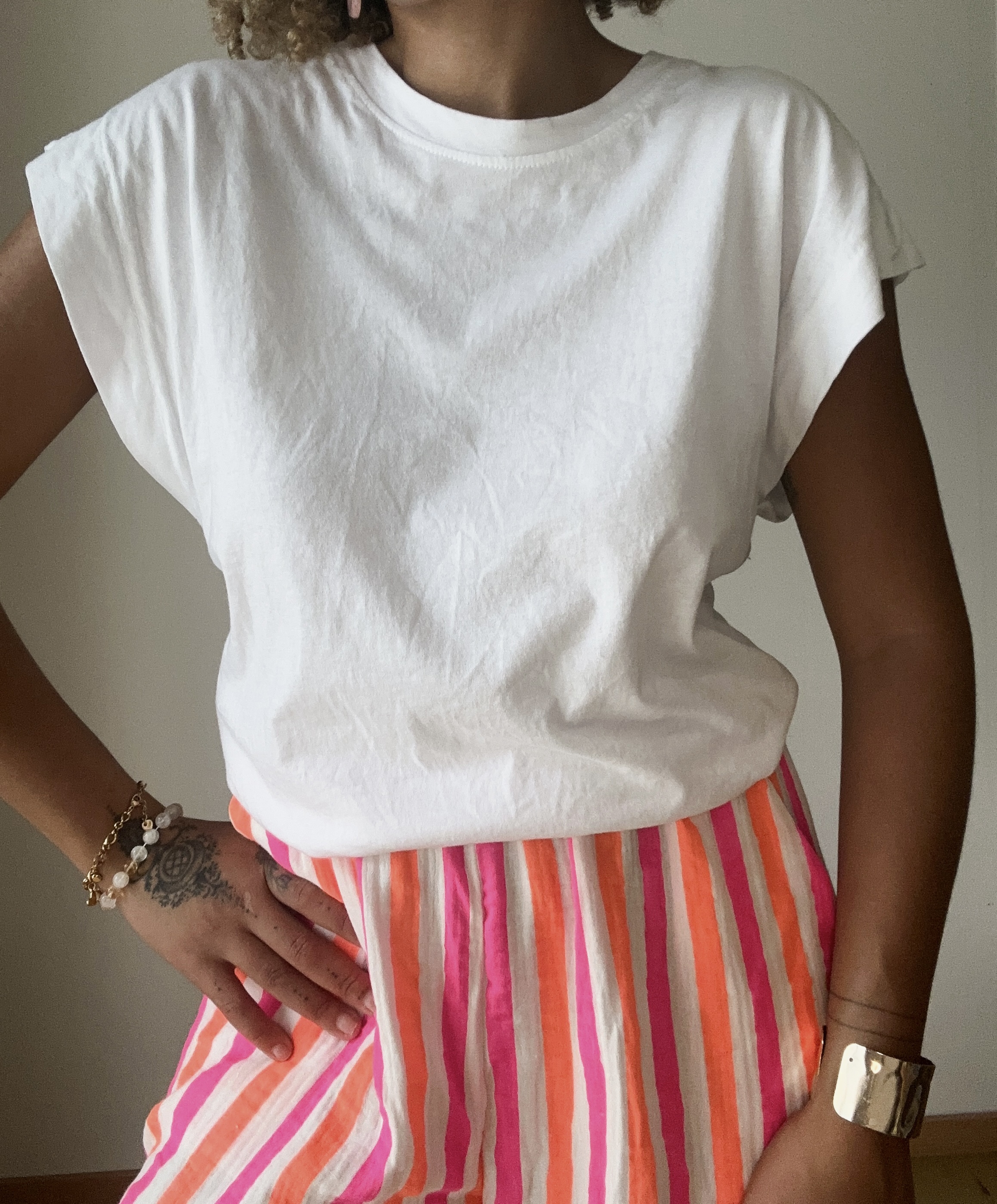 TEE SHIRT BASIQUE EN COTON