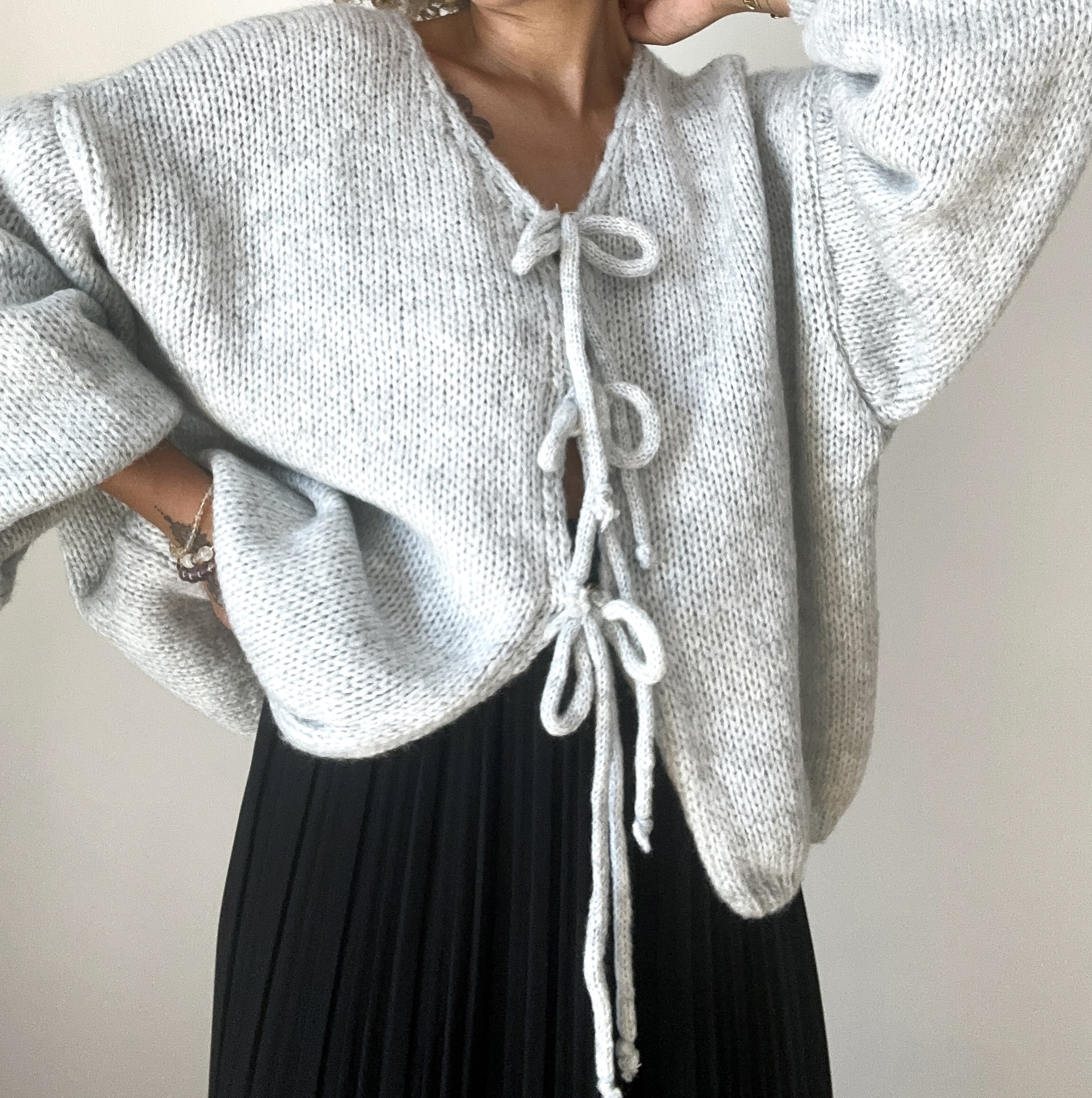 CARDIGAN GRIS