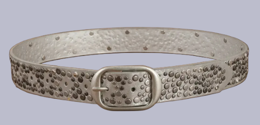 CEINTURE STRASS ARGENTÉE 