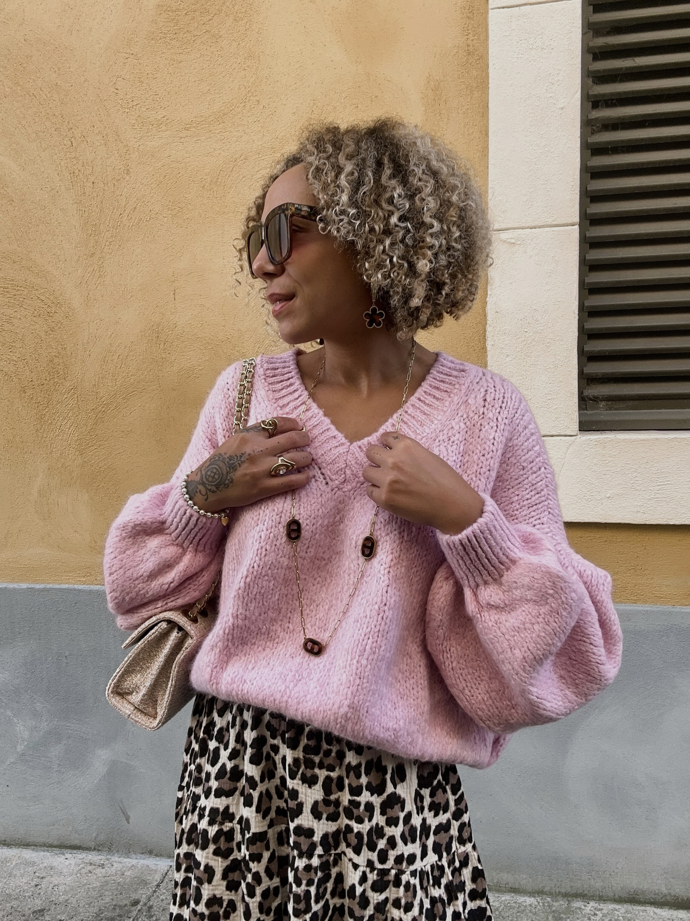 PULL EMA ROSE POUDRÉ