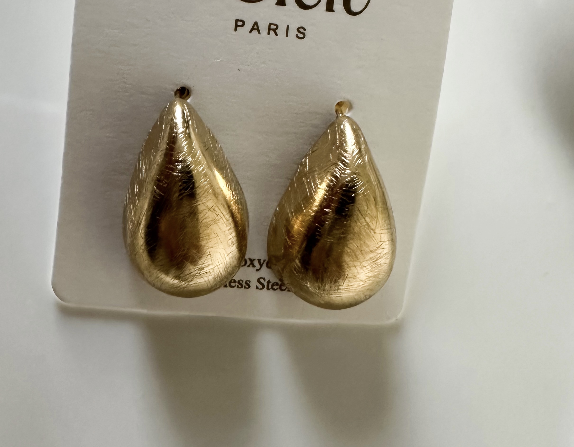 BOUCLES D'OREILLES GOUTTE