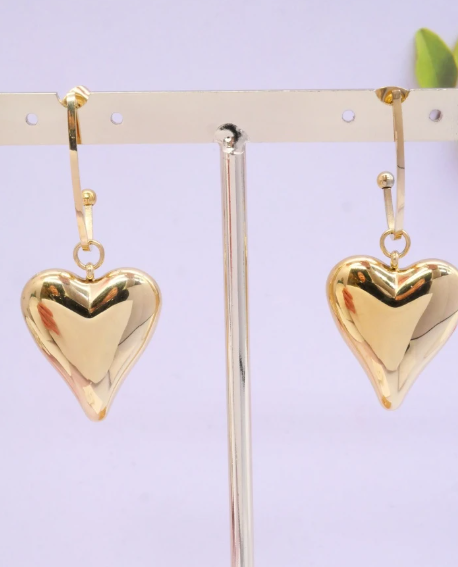 BOUCLES COEUR LILY