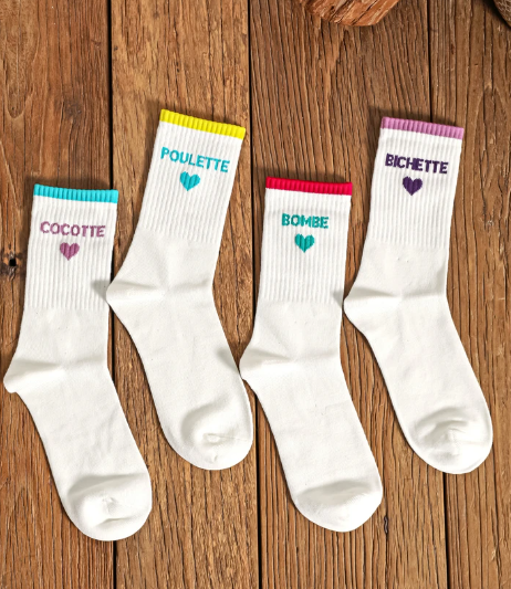 CHAUSSETTES EN COTON