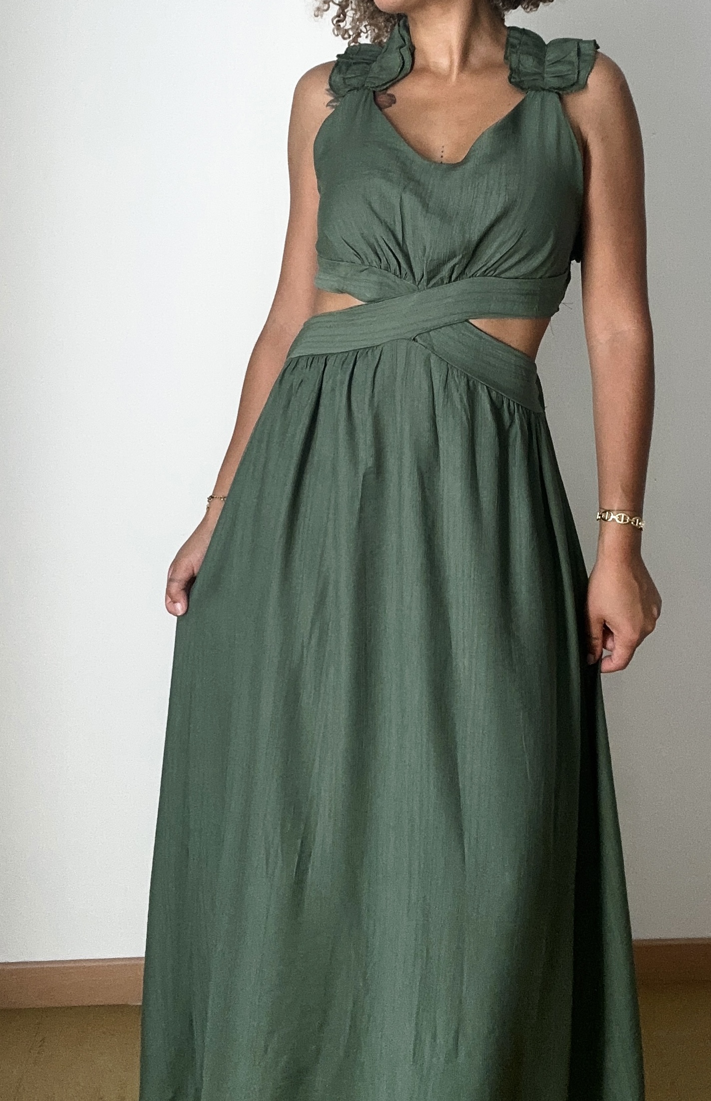 ROBE DOS NU KAKI