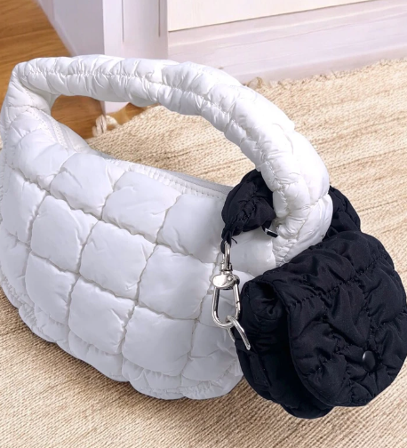 SAC MATELASSÉ  BLANC