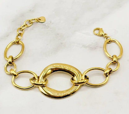 BRACELET MAILLON OVALE
