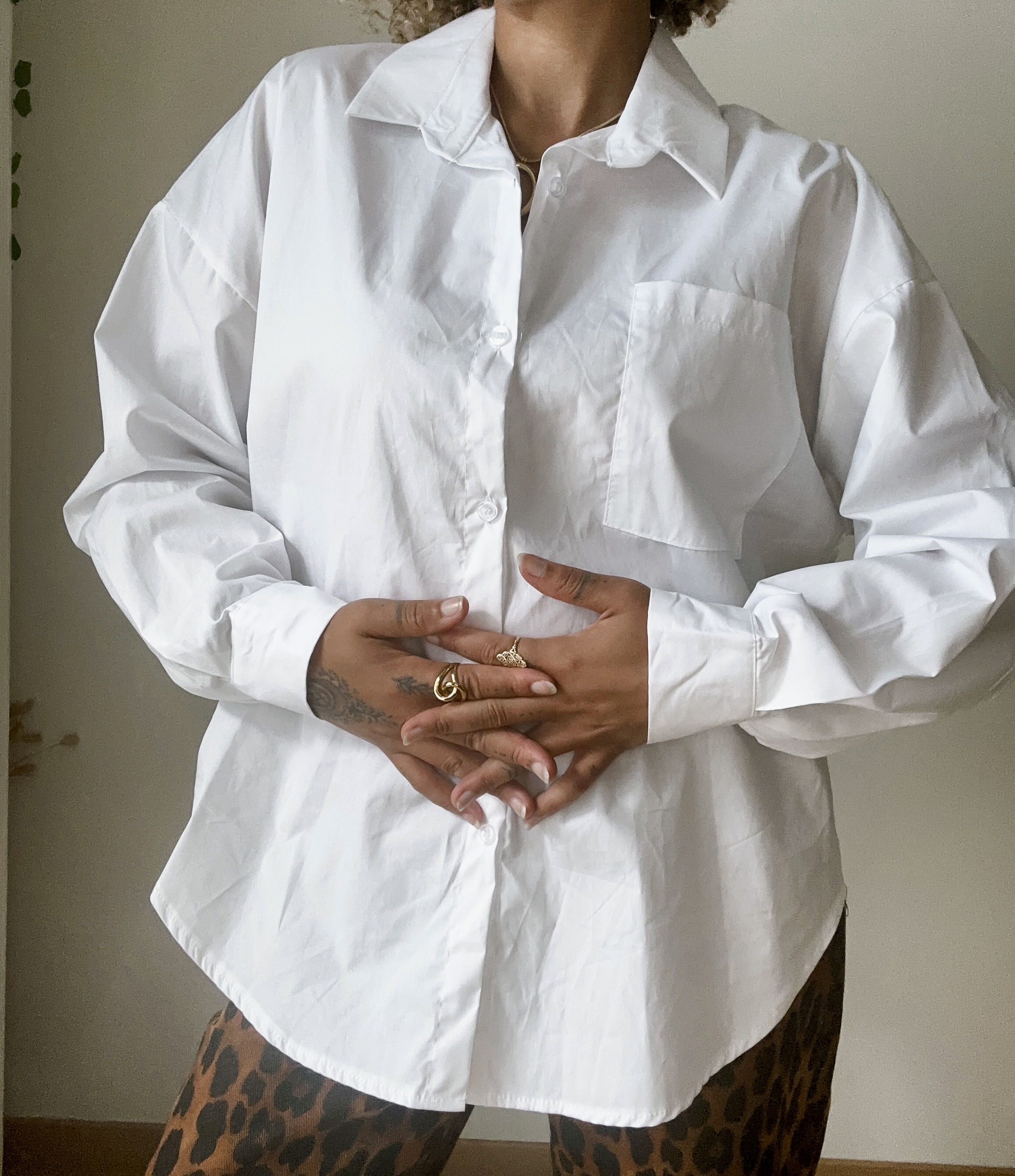 CHEMISE OLYMPE EN COTON