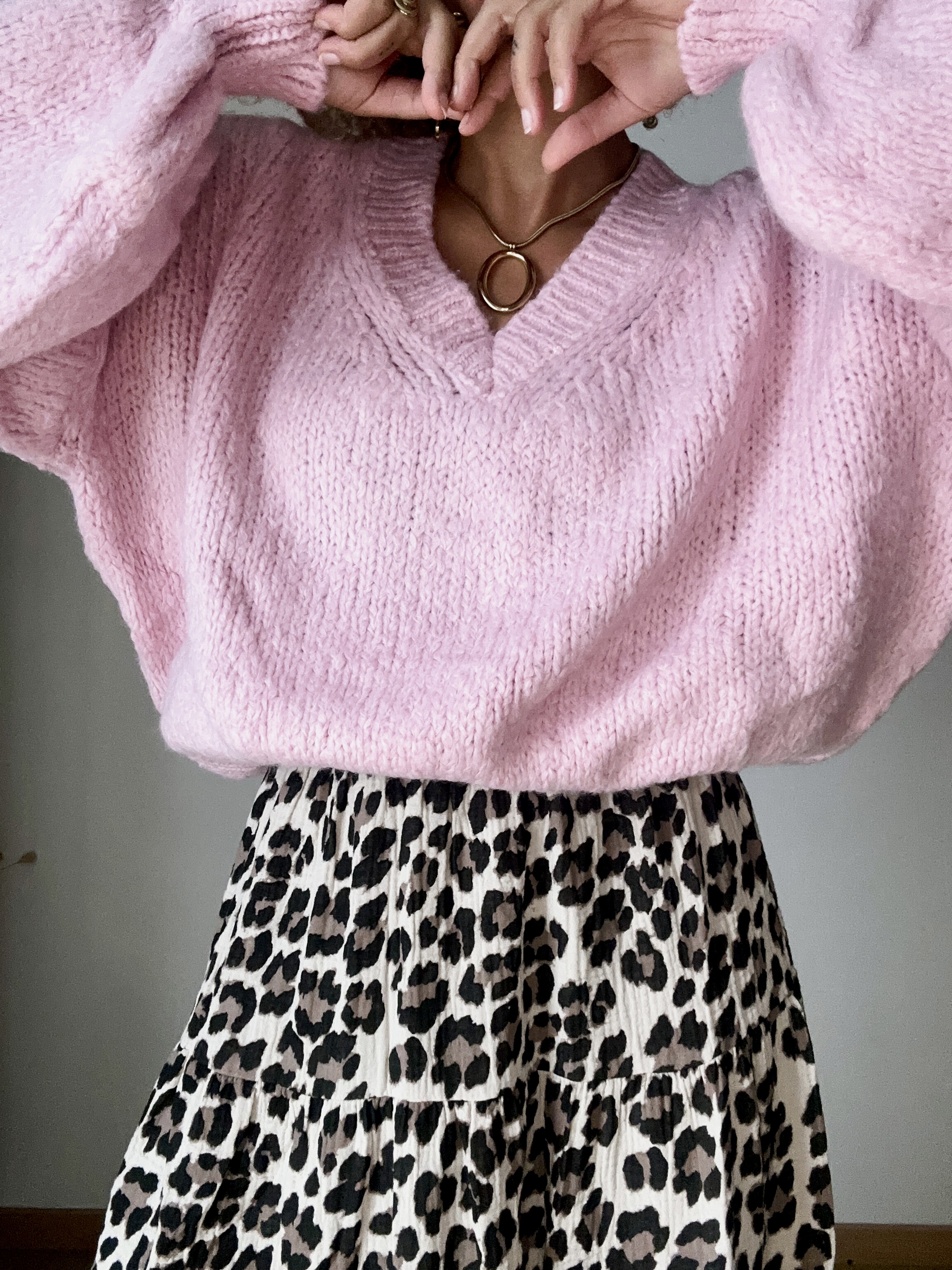 PULL EMA ROSE POUDRÉ