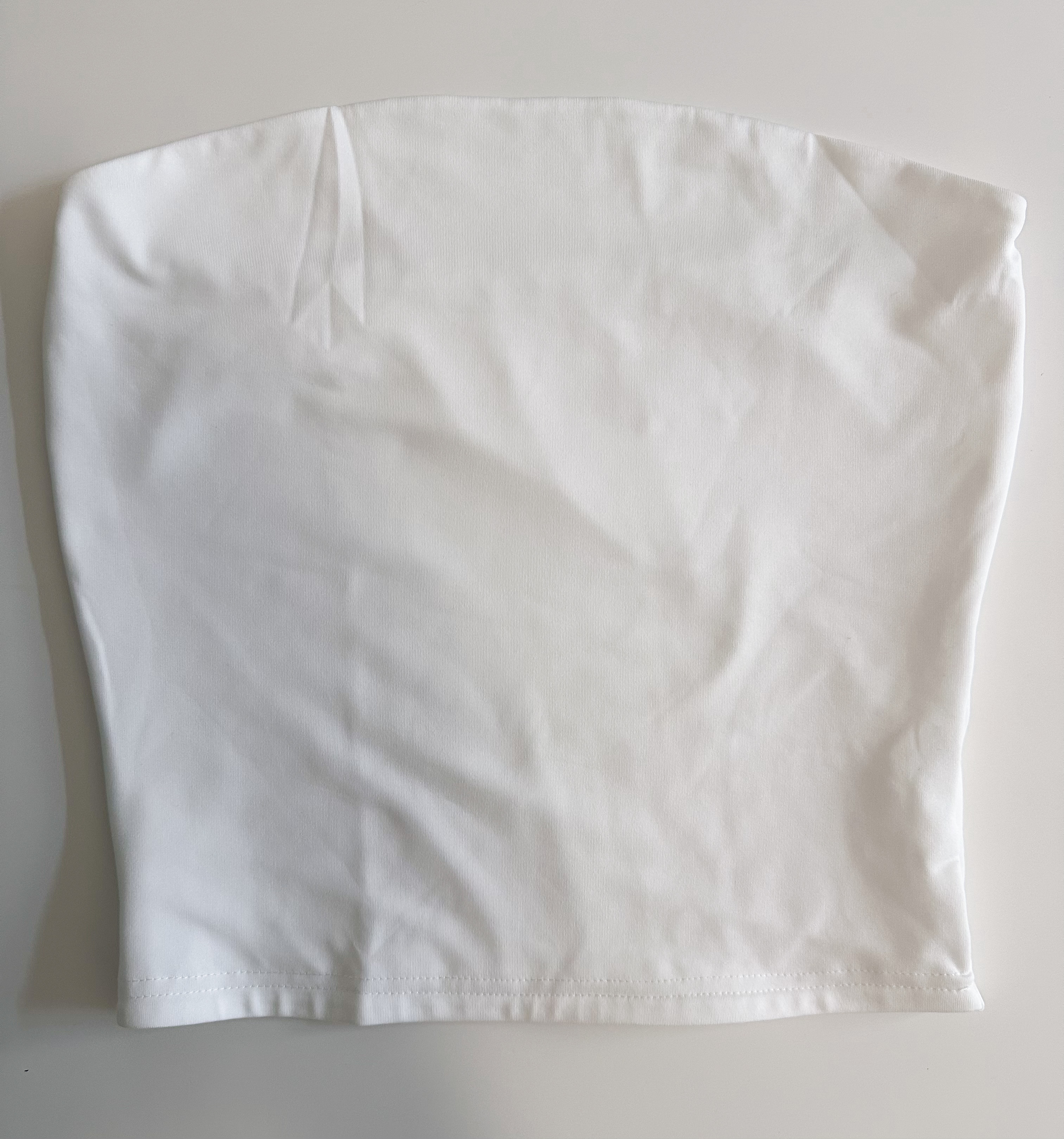 TOP BUSTIER BLANC