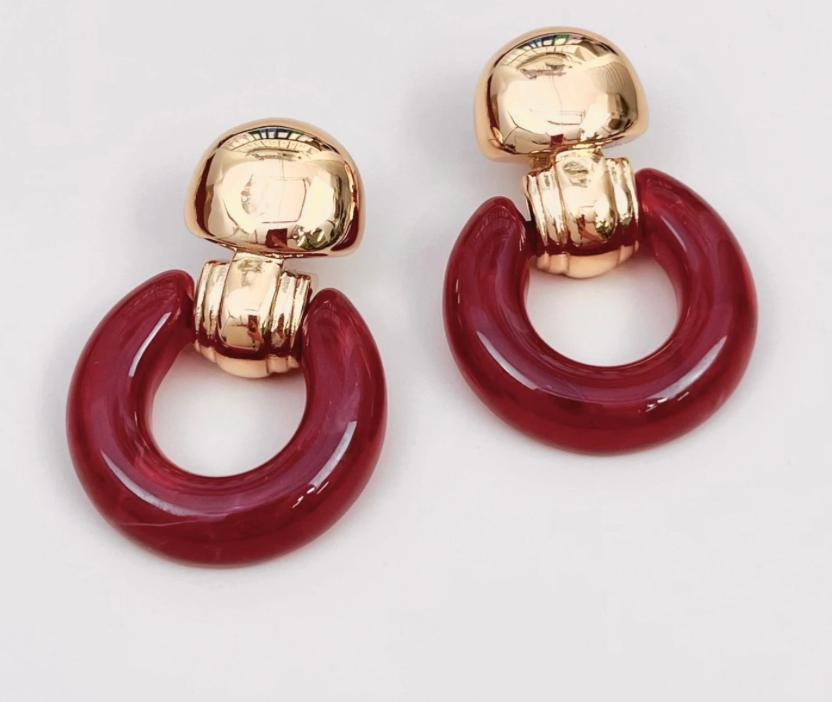 BOUCLES DANA BORDEAUX