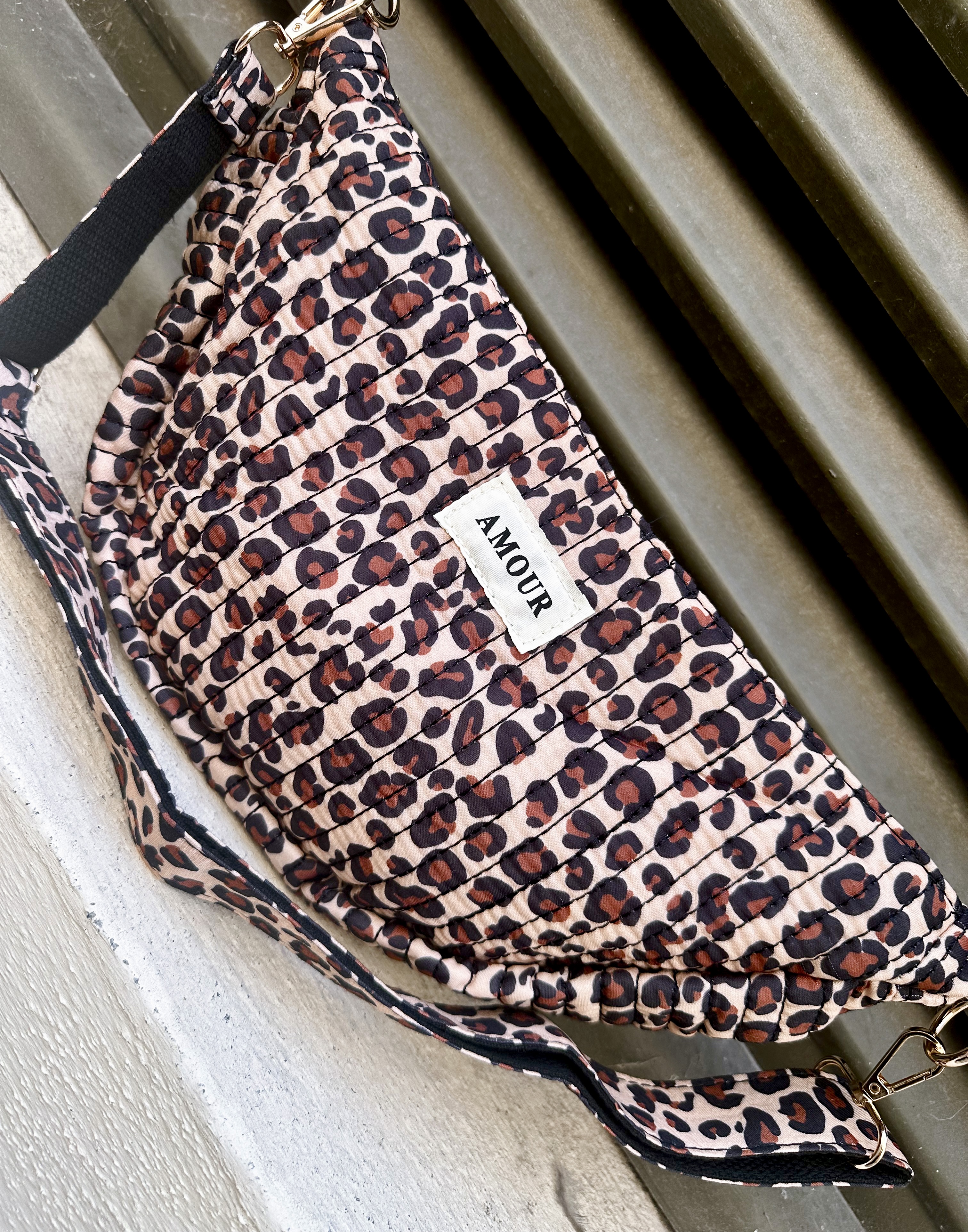 SAC BANANE IMPRIMÉ LÉOPARD 