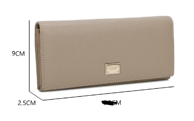 PORTEFEUILLE ÉLÉGANT TAUPE
