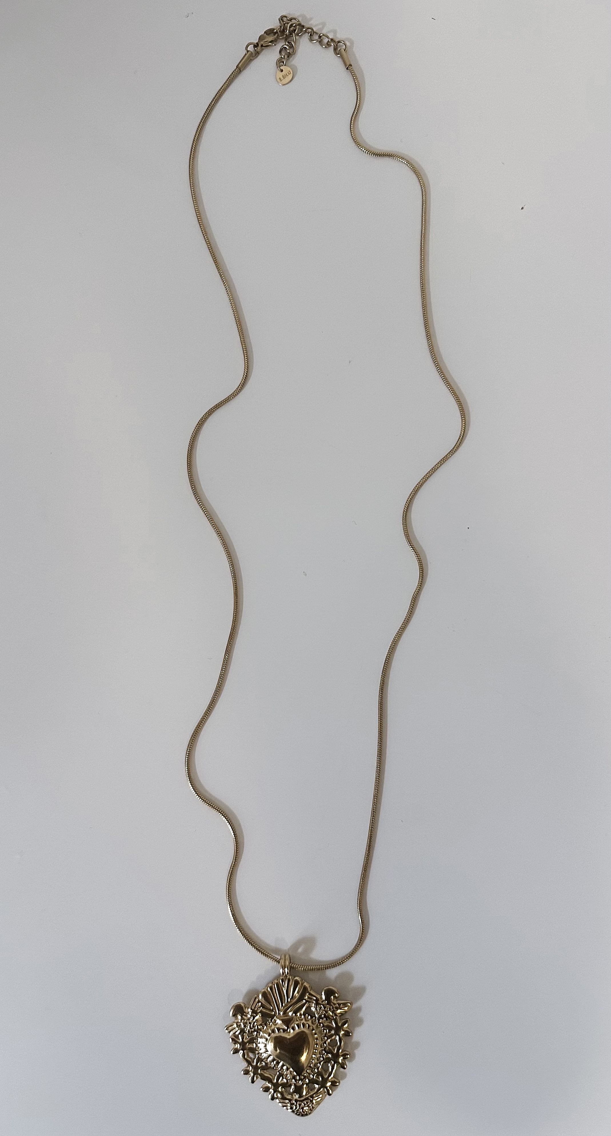 COLLIER SAUTOIR COEUR