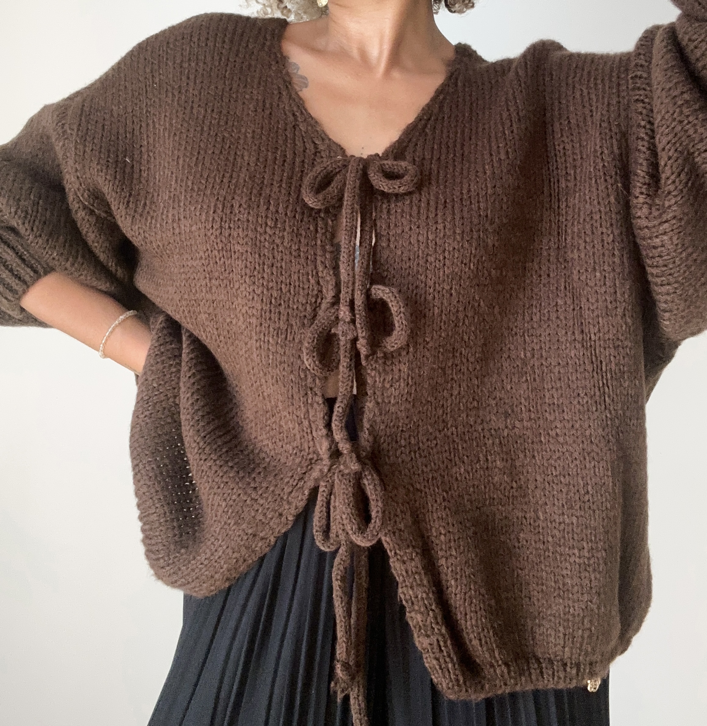 CARDIGAN CHOCOLAT