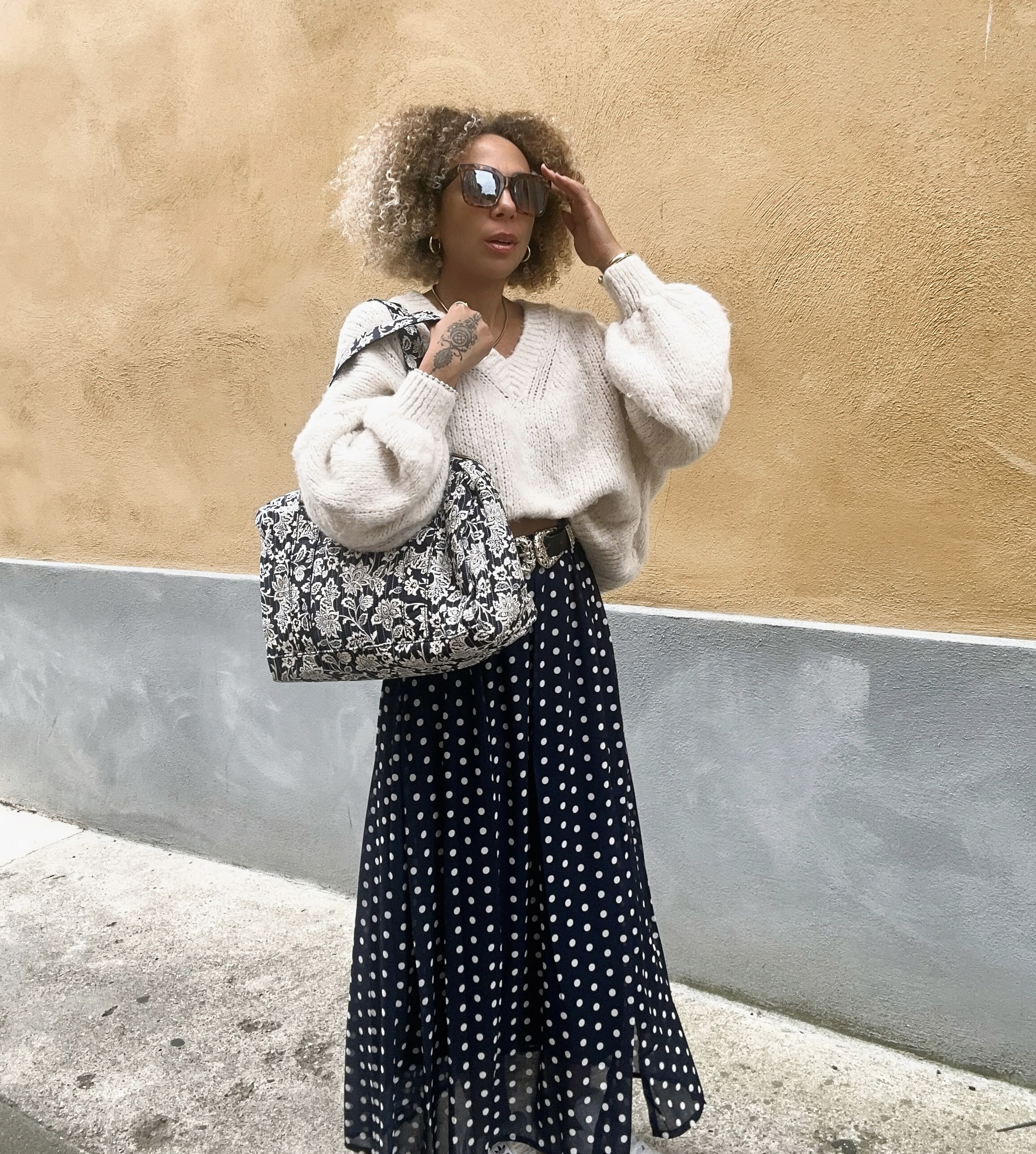 SAC IMPRIMÉ MARINE