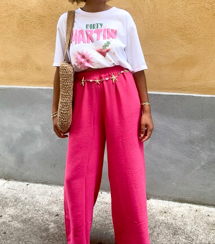 PATALON FLUIDE FUCHSIA