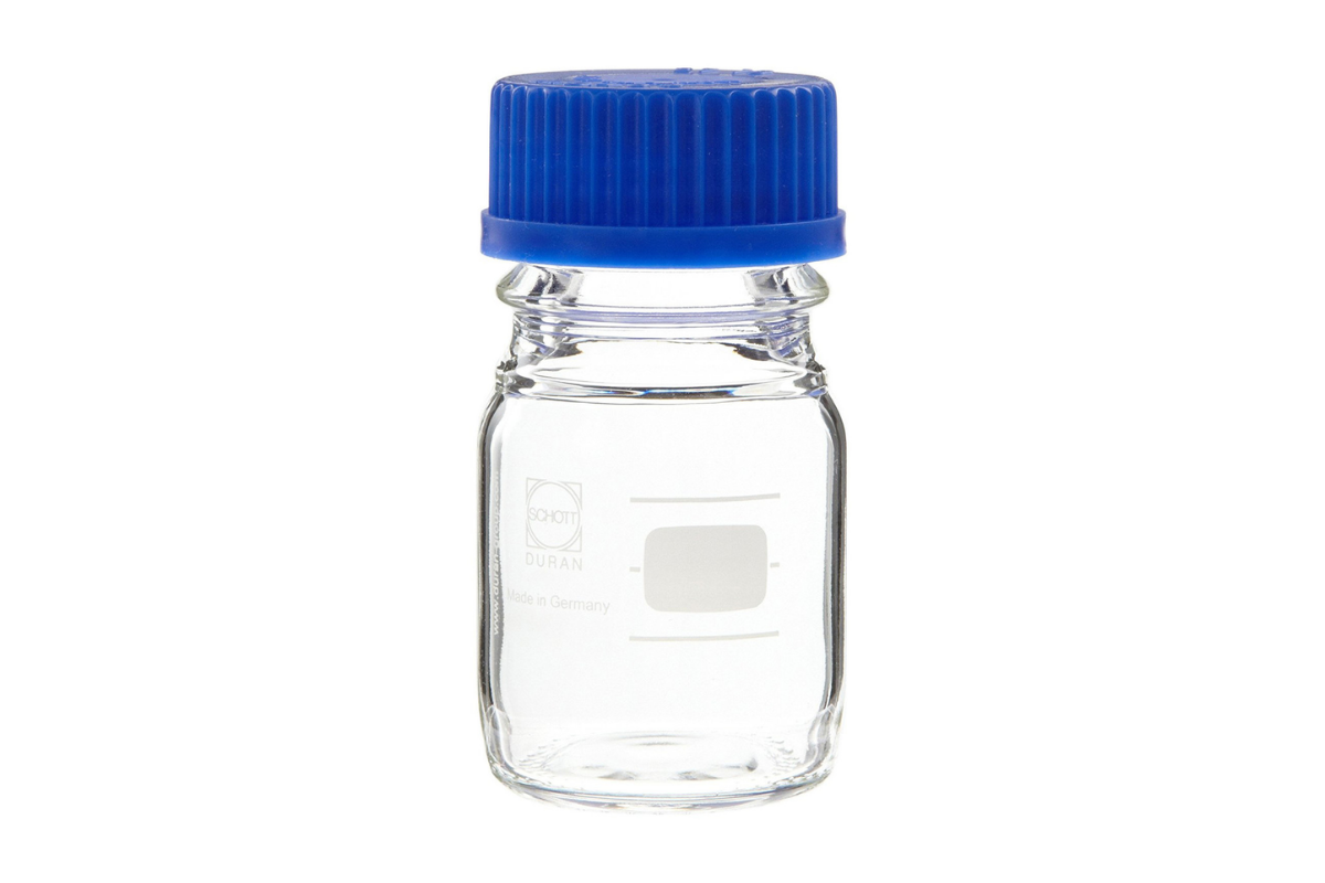 Schott Bottle Blue GL45 Cap