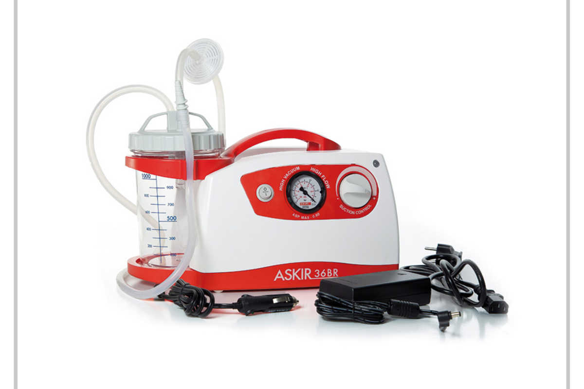 ASKIR 36BR Portable Surgical Suction Unit