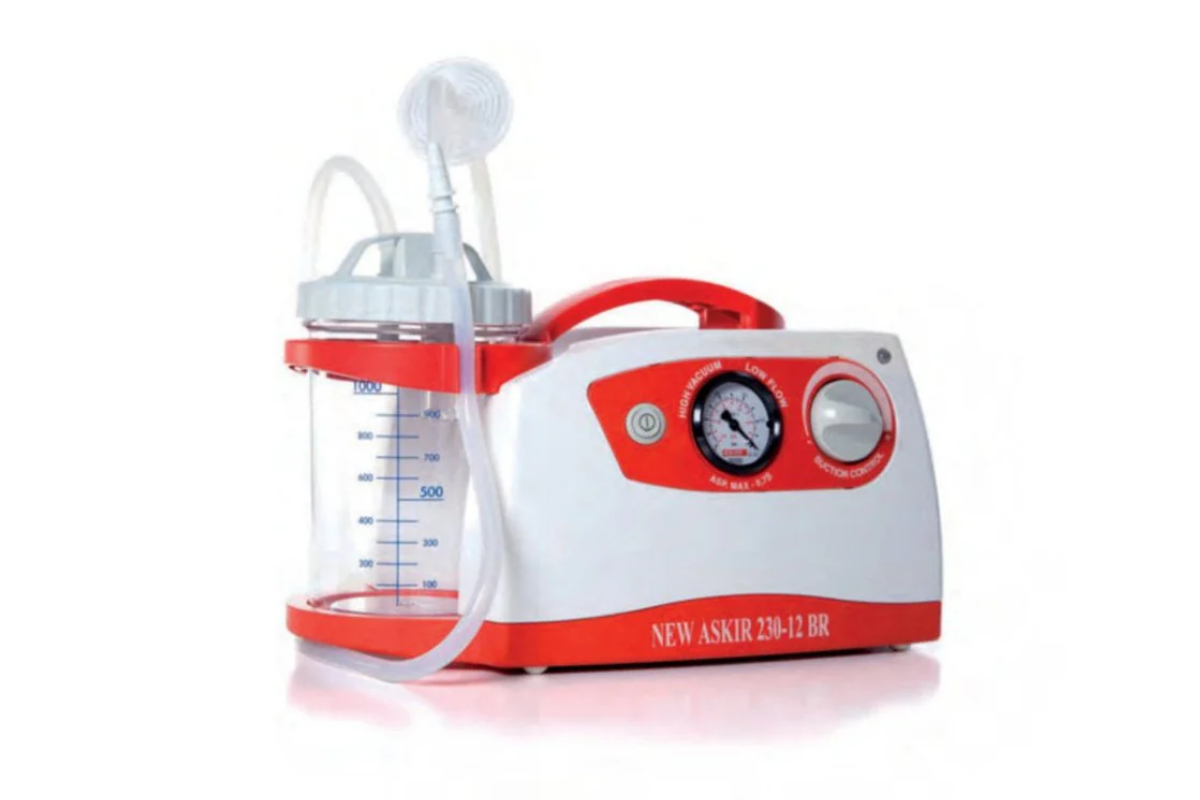 NEW ASKIR 230/12V BR Portable Surgical Suction Unit