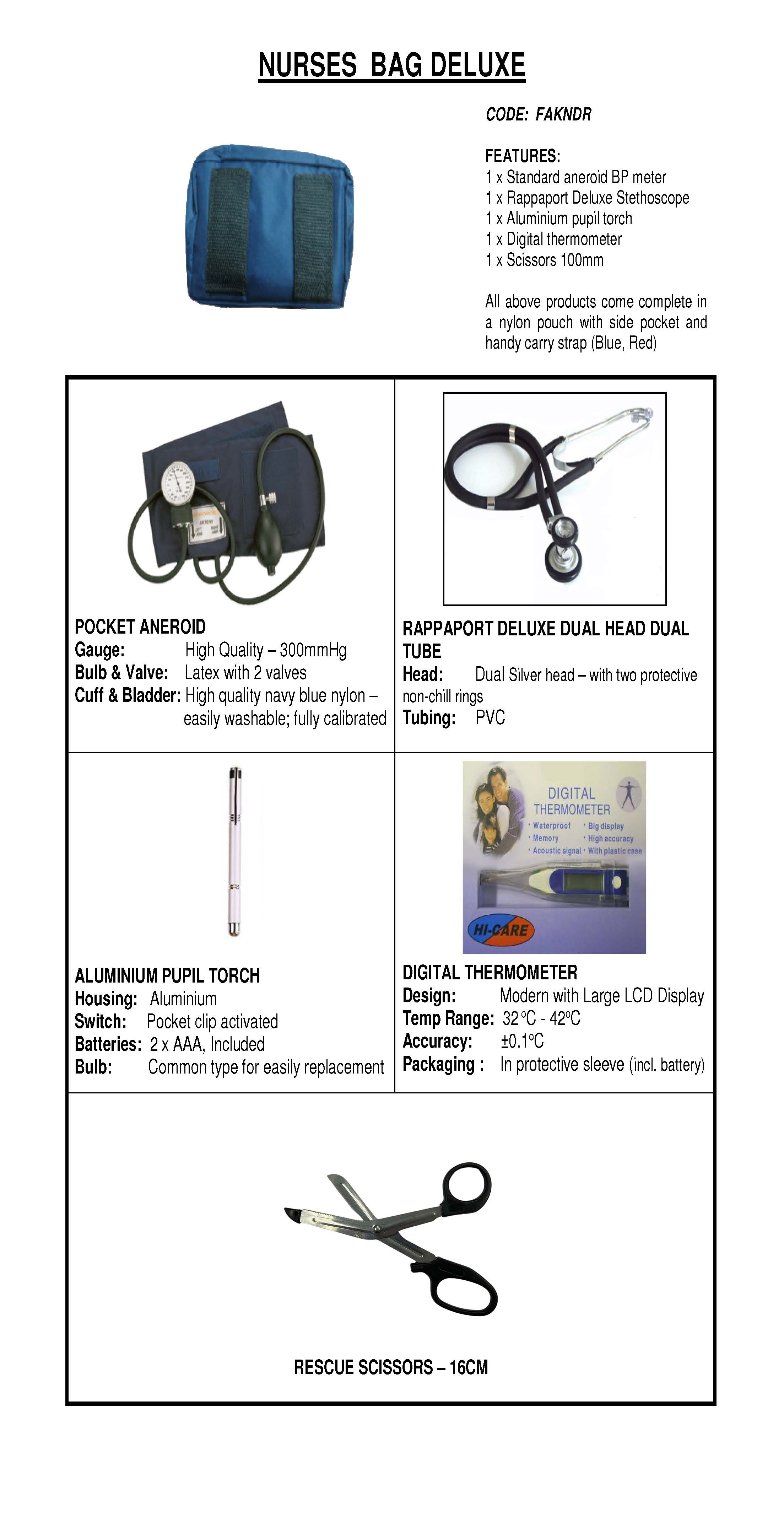 Nurses Bag Deluxe