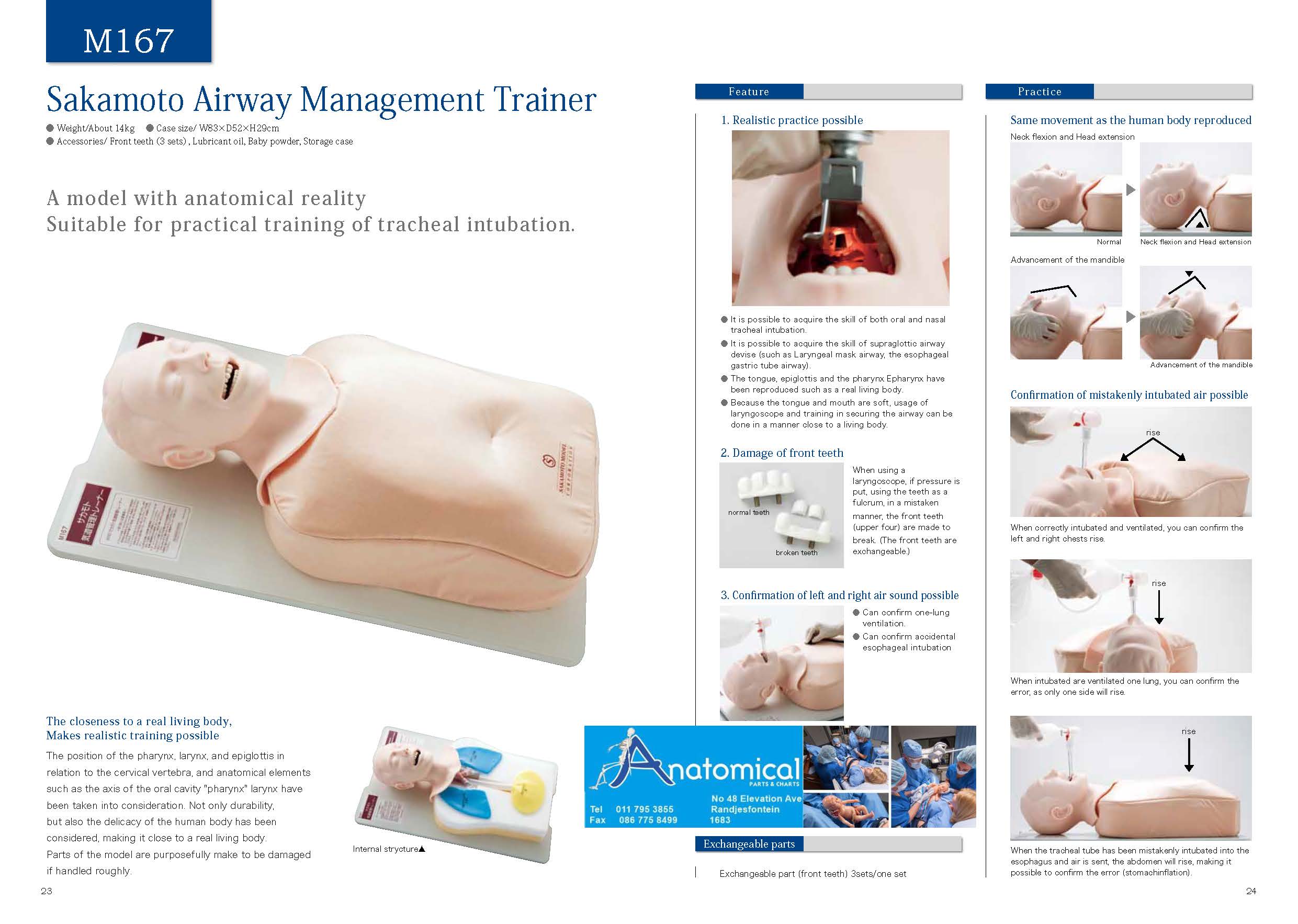 M167 - Sakamoto Airway Management Trainer