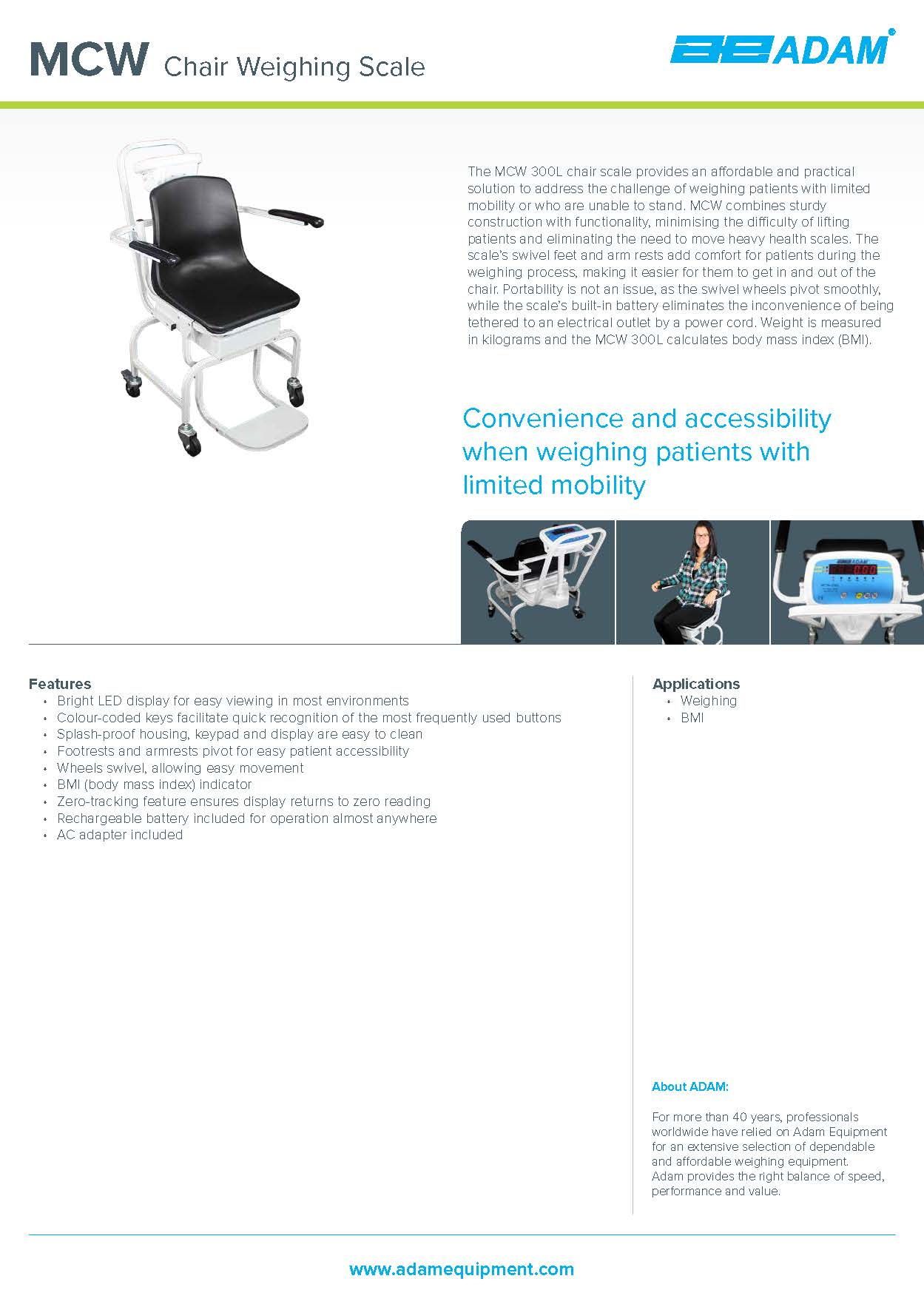 MCW Chair Weighing Scale
