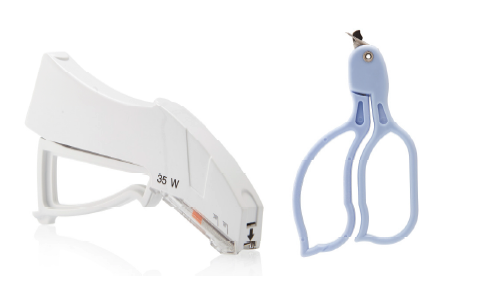 Disposable Skin Stapler (20 Staples) and Remover