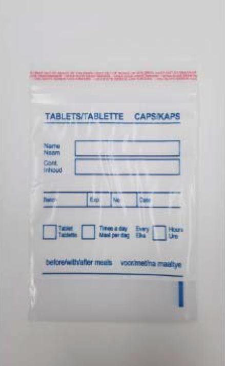 Tablet Packets. 75x115mm