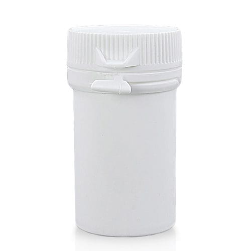 Securitainer with Tamper-Evident White Cap