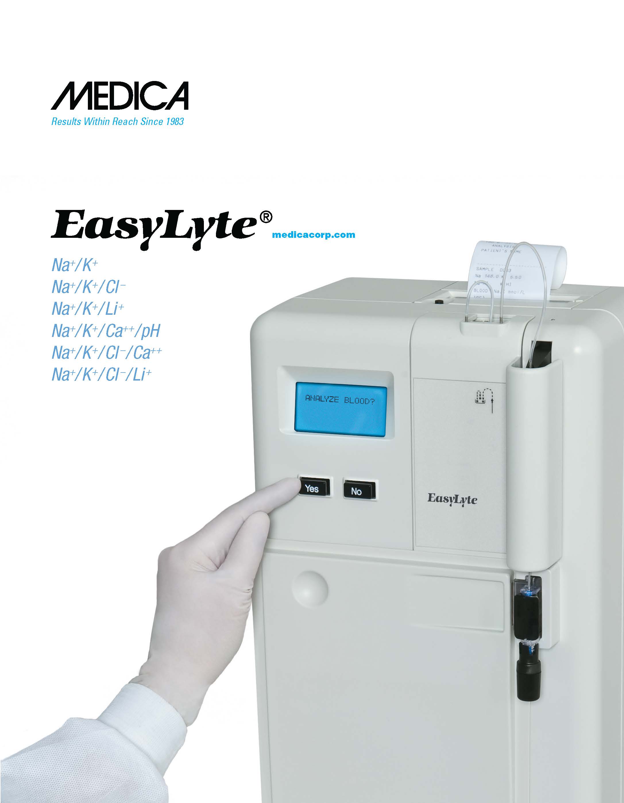 EasyLyte Electrolyte Analyzer