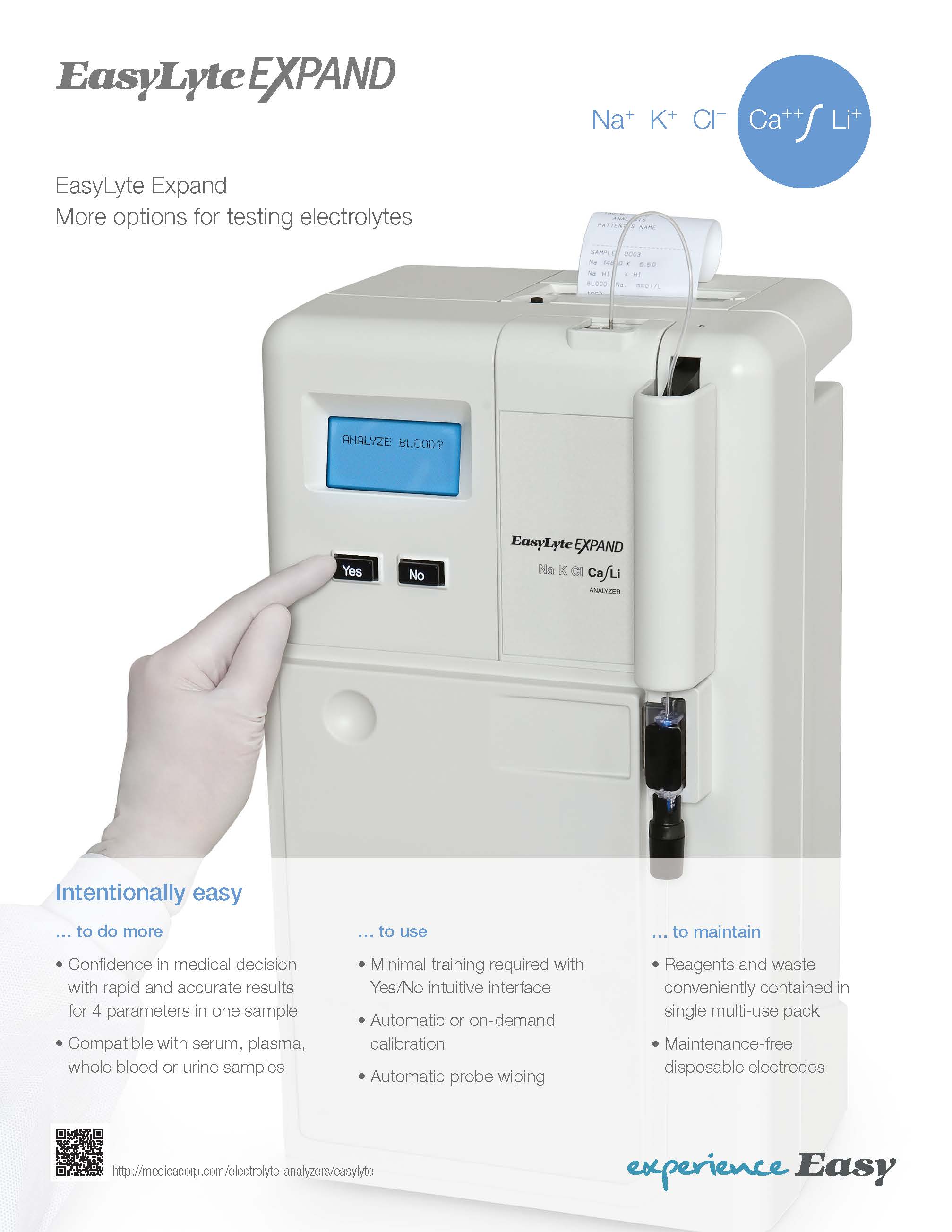 EasyLyte Expand Electrolyte Analyzer