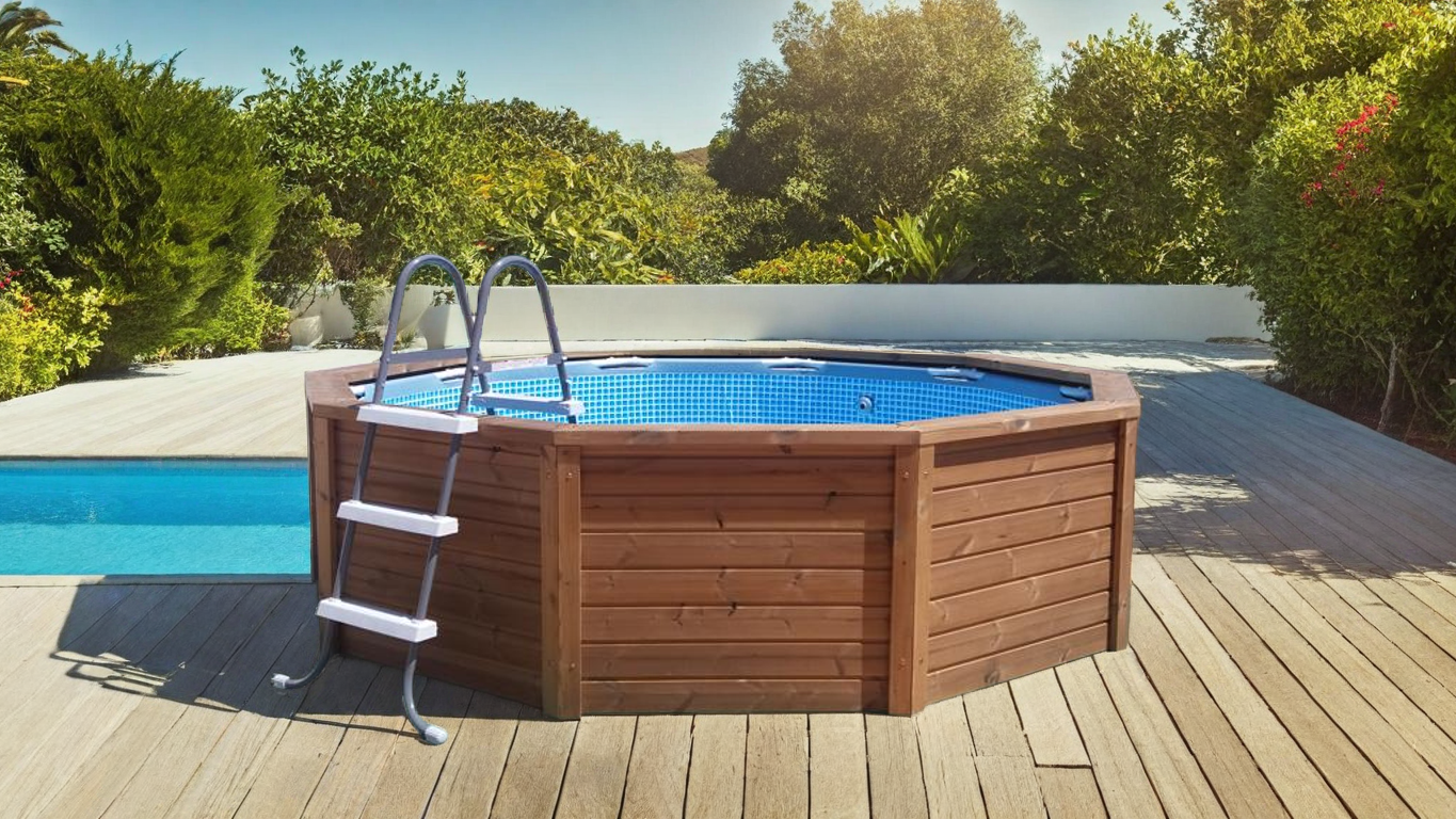Wood Panel Pool 325 x 85cm