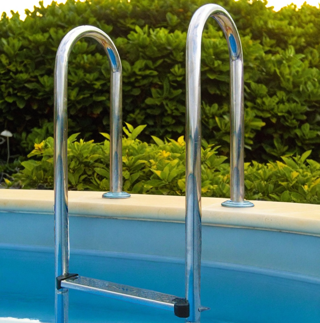 5 Steps Chrome Ladder
