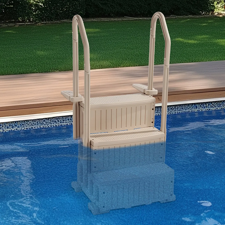3 Step Pool Entry Ladder