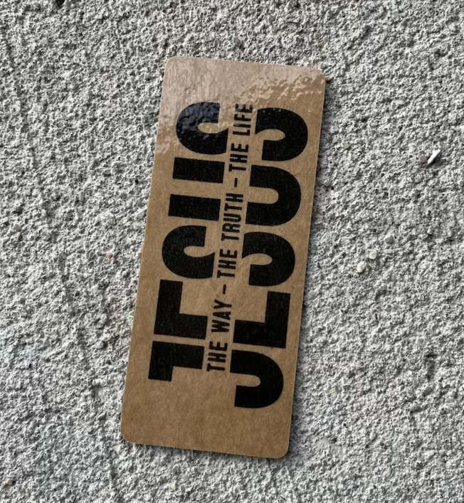 Jesus The Way The Truth The Life John 14:6 Christian Bookmark