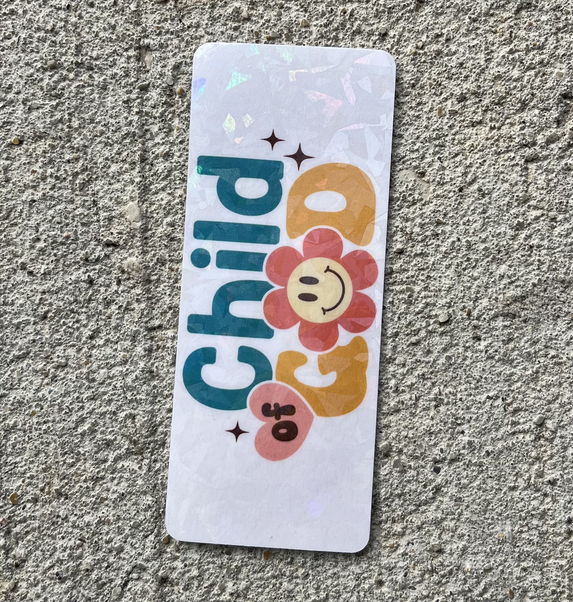 Child of God Holographic Christian Bookmark