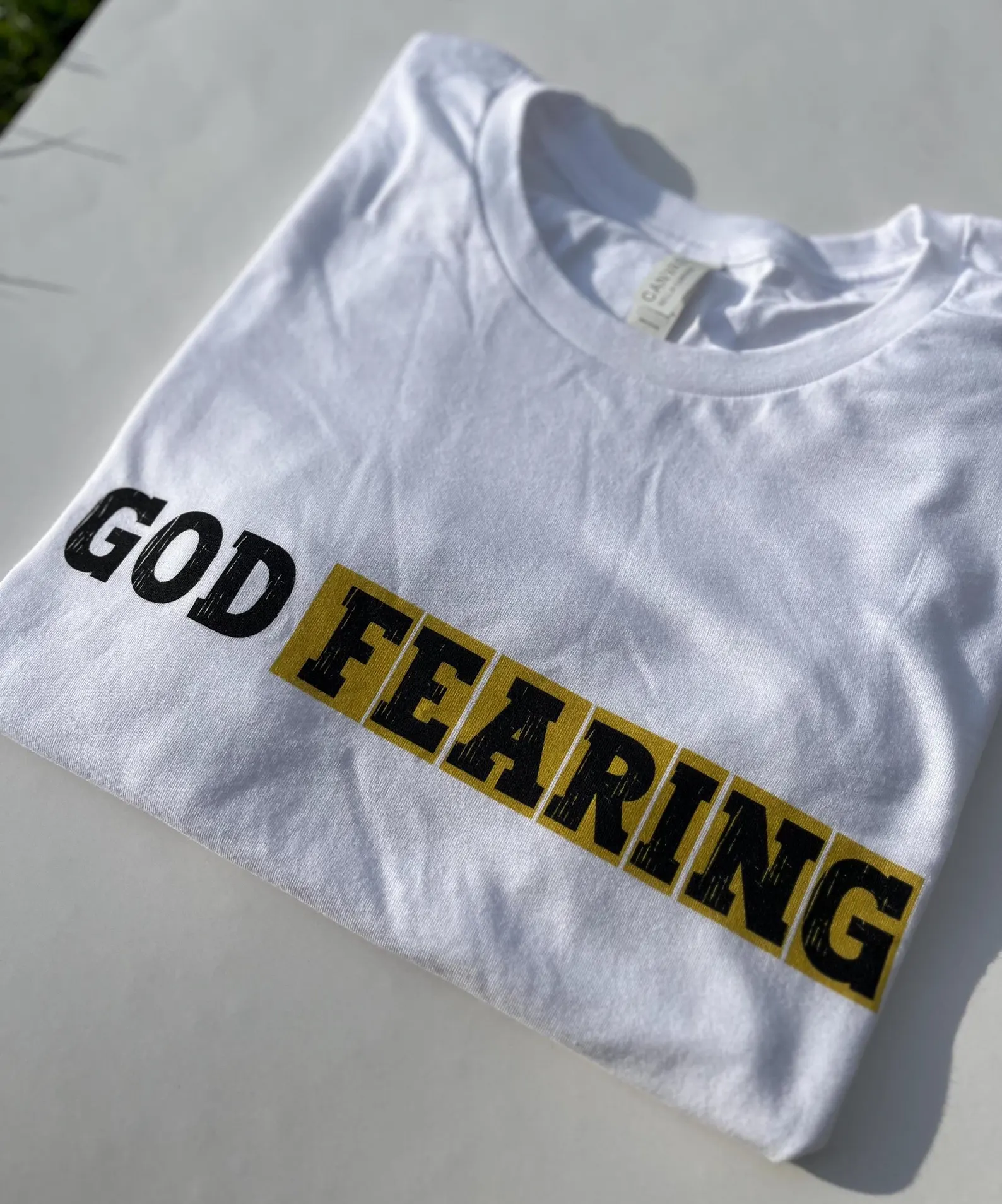 God Fearing Christian Tshirt - Unisex Fit