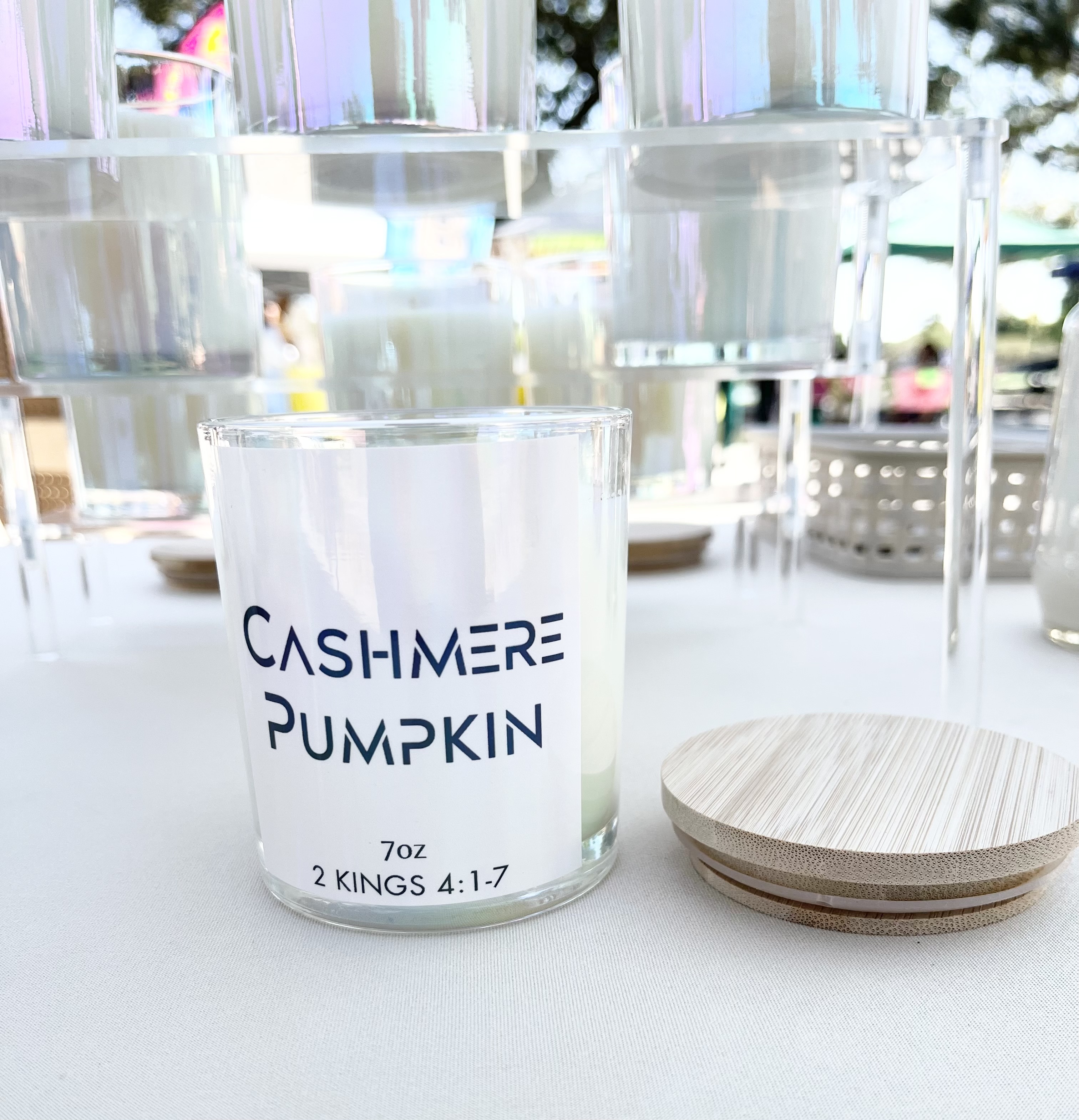 Luxury Candle | Cashmere Pumpkin | 100% Soy Wax