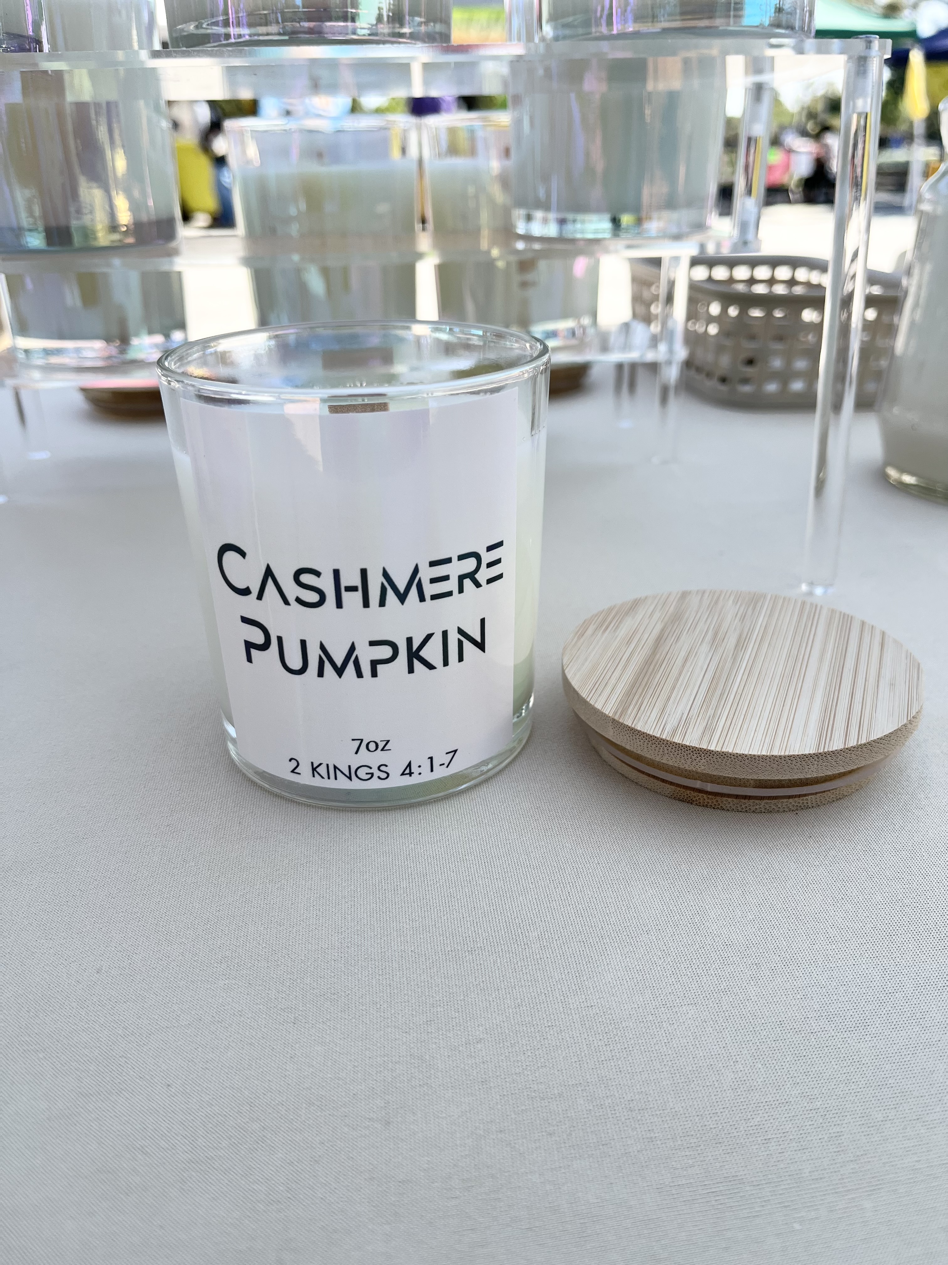 Luxury Candle | Cashmere Pumpkin | 100% Soy Wax