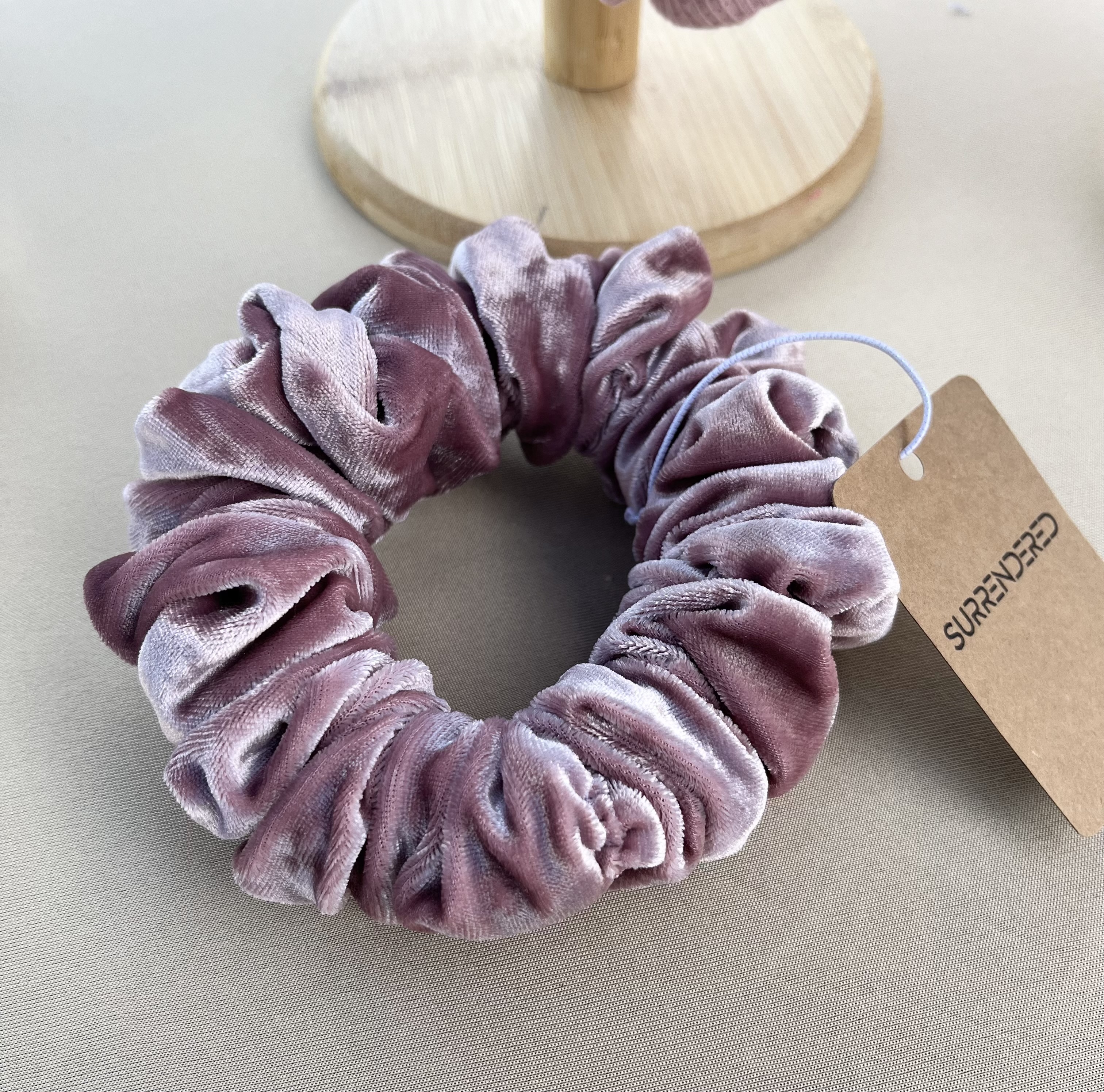 Pink Velvet Luxury Scrunchie
