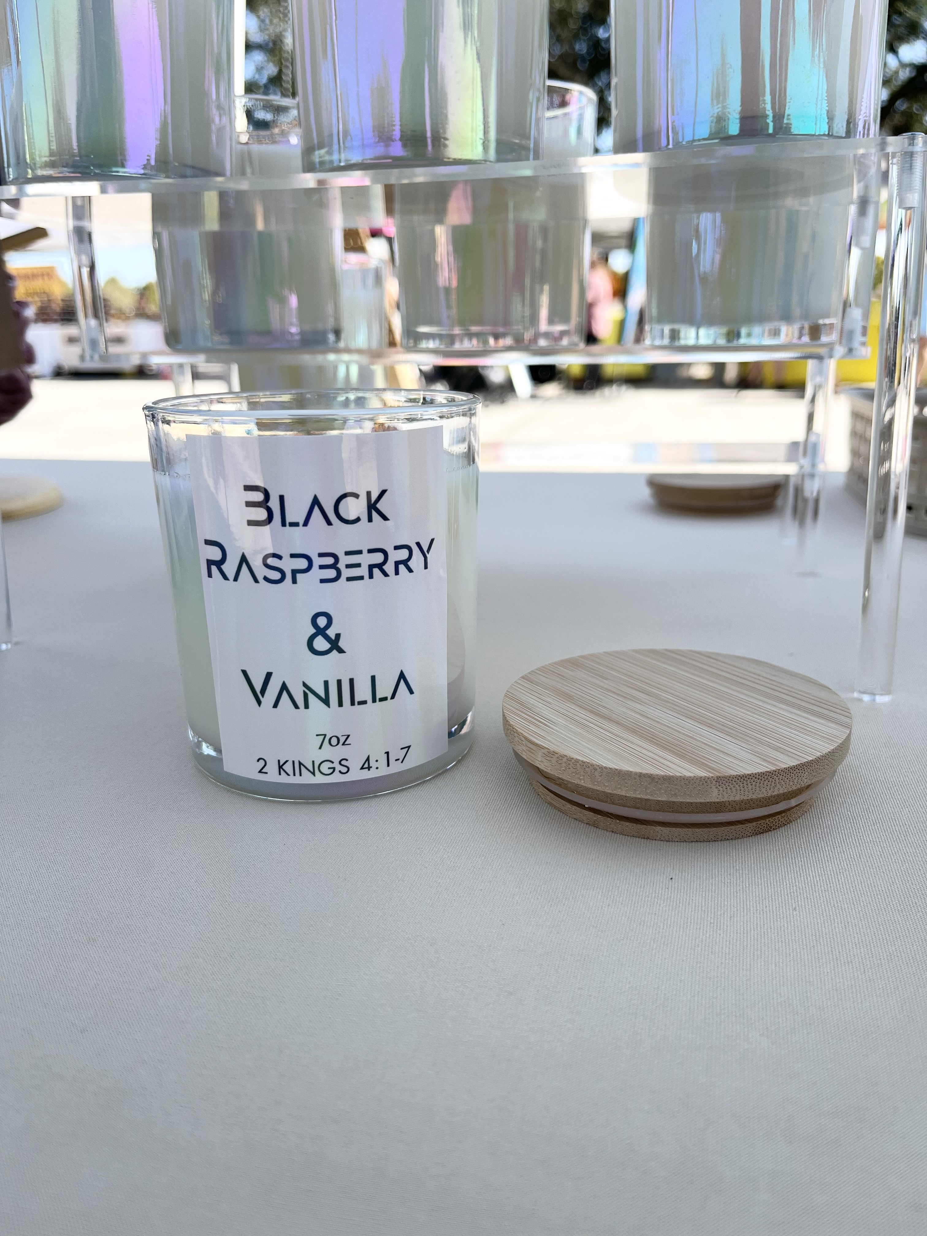 Luxury Candle | Black Raspberry & Vanilla | 100% Soy Wax